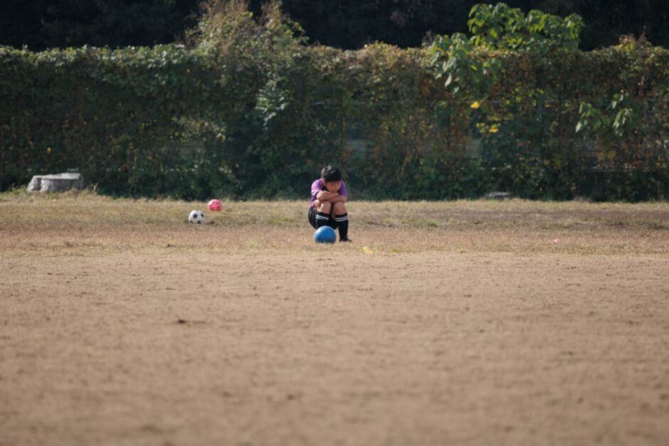 1人寂しいサッカー